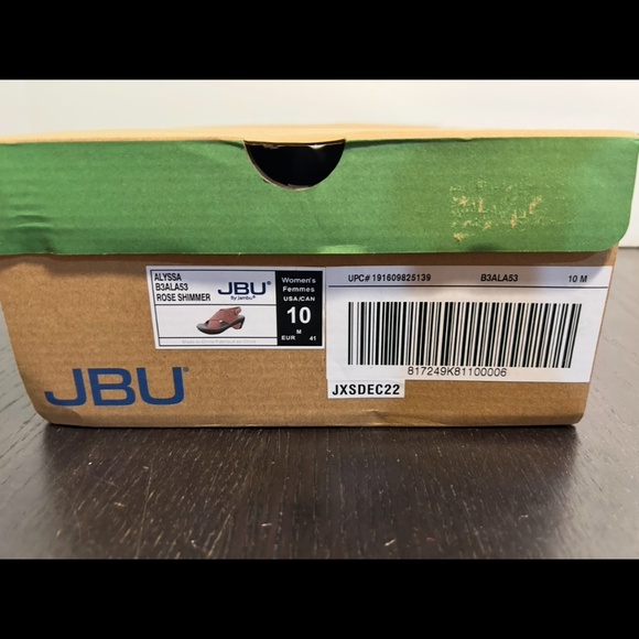 JBU By Jambu Alyssa Shimmer Knit Wedge Heel Sandal Shoes Rose Shimmer Womans 10M - Picture 16 of 16